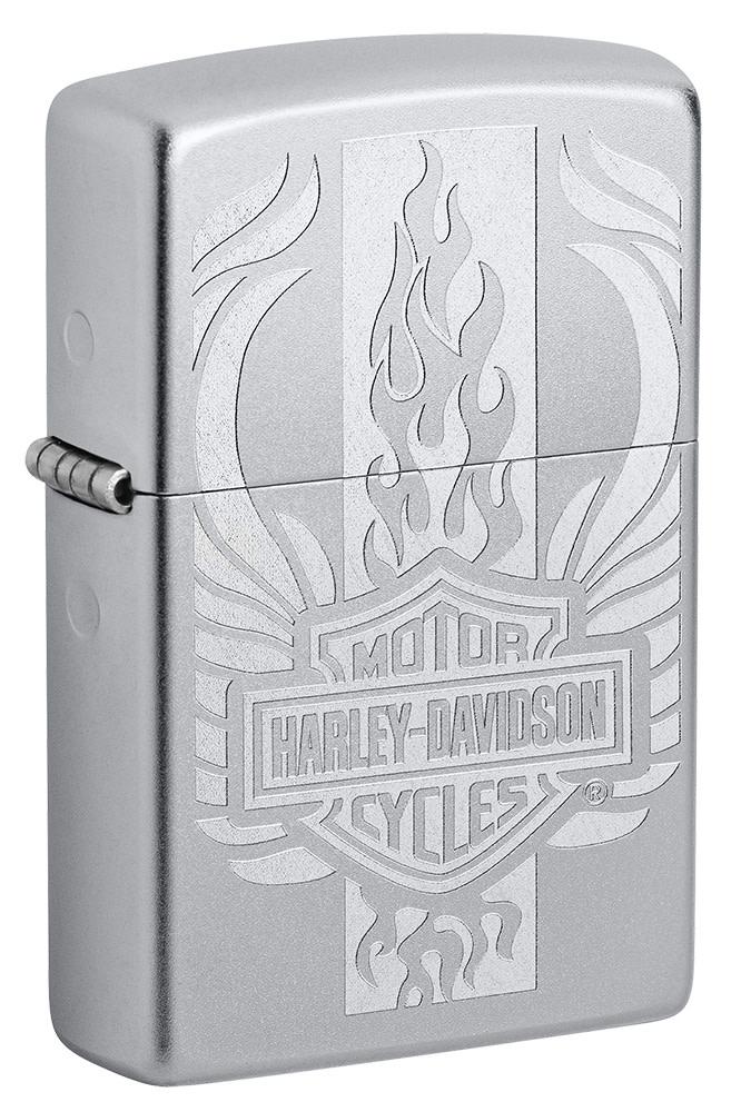 Zippo - Harley-Davidson® Satin Logo - Lighter