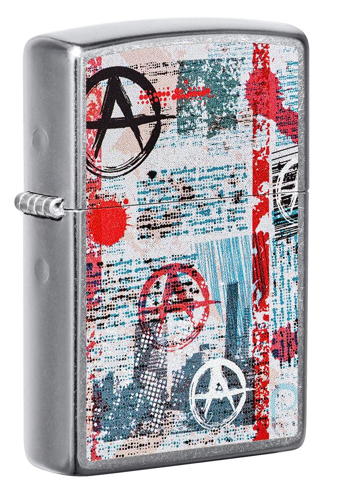 Zippo - Street Art Anarchy Motiv - Lighter