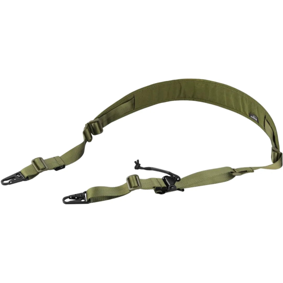 Amomax - Polstret 2 Point Sling - HK Clip og Hurtigjustering - Game-On.no