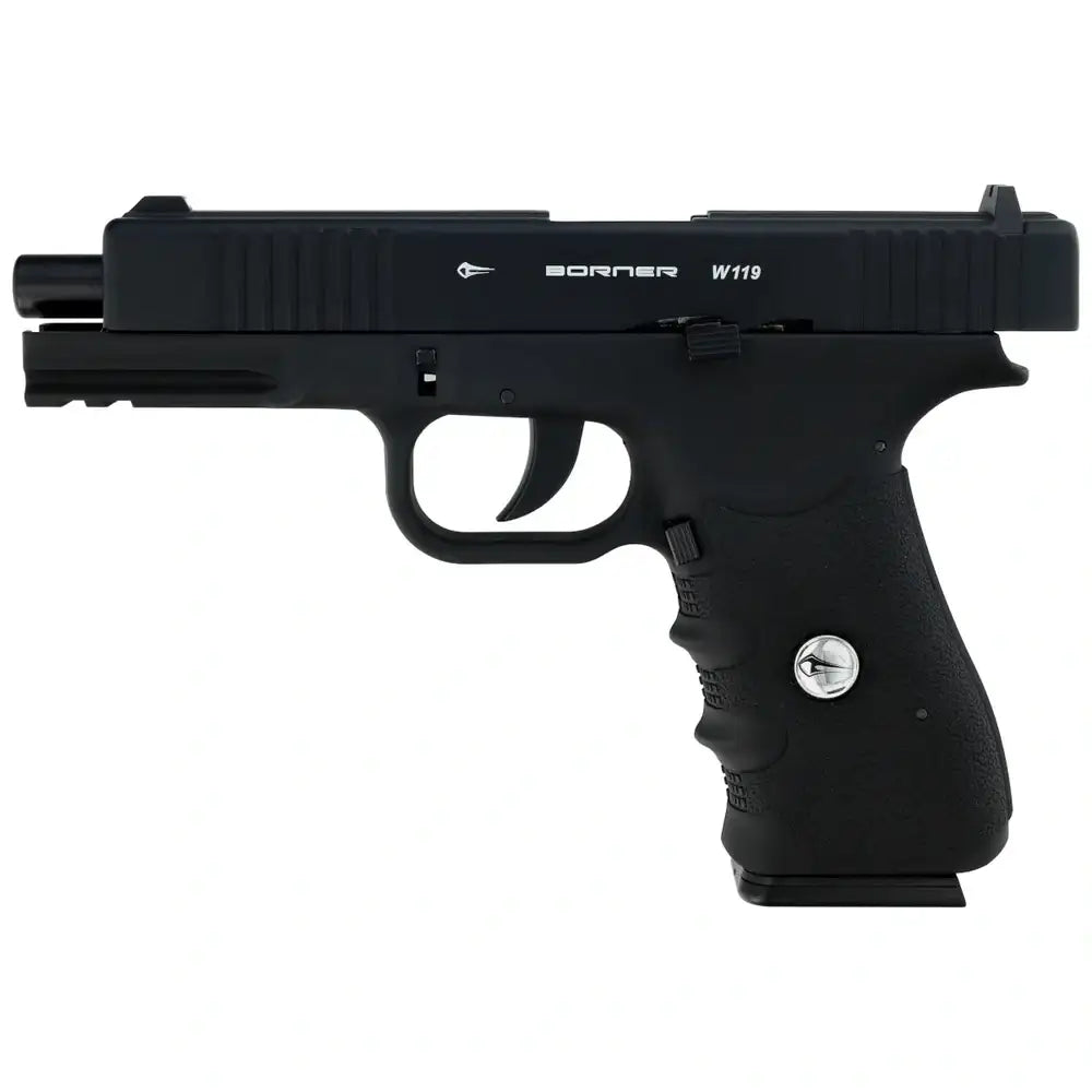 Borner - W119 CO2 Drevet Luftpistol med Blowback - 4.5mm BB - Game-On.no