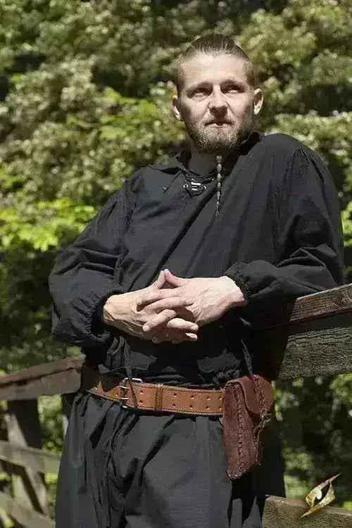 Fencing Shirt - Svart - S/M - Game-On.no