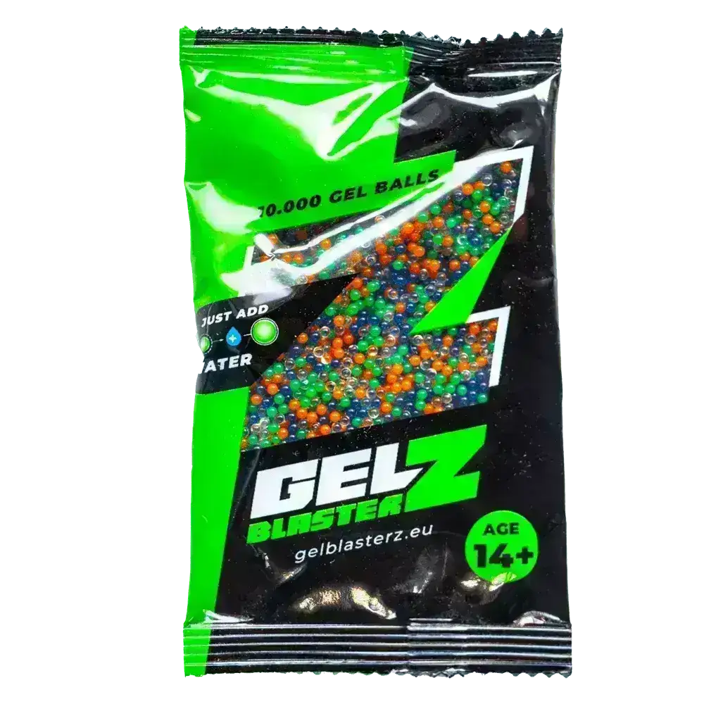 Gel Balls - Gel Blasterz - 10 000stk - Game-On.no