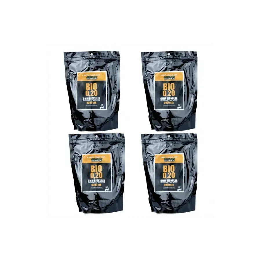 GO! BIO Softgunkuler - 0.20g - 20000stk - Game-On.no