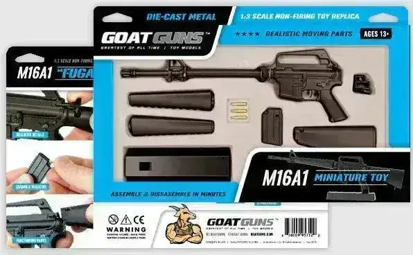 Goatguns - Mini M16A1 - Replika Modell - Svart - Game-On.no