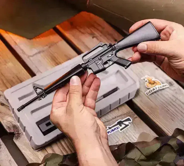 Goatguns - Mini M16A1 - Replika Modell - Svart - Game-On.no