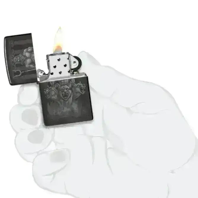 Greek Dogs Motiv - Lighter - Game-On.no