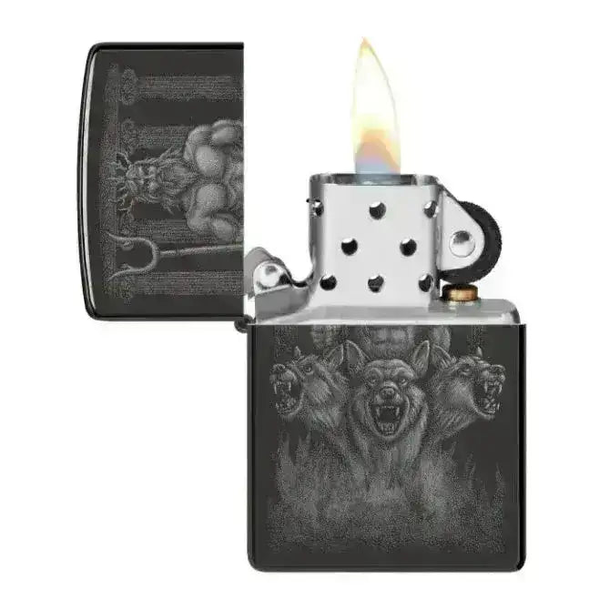 Greek Dogs Motiv - Lighter - Game-On.no