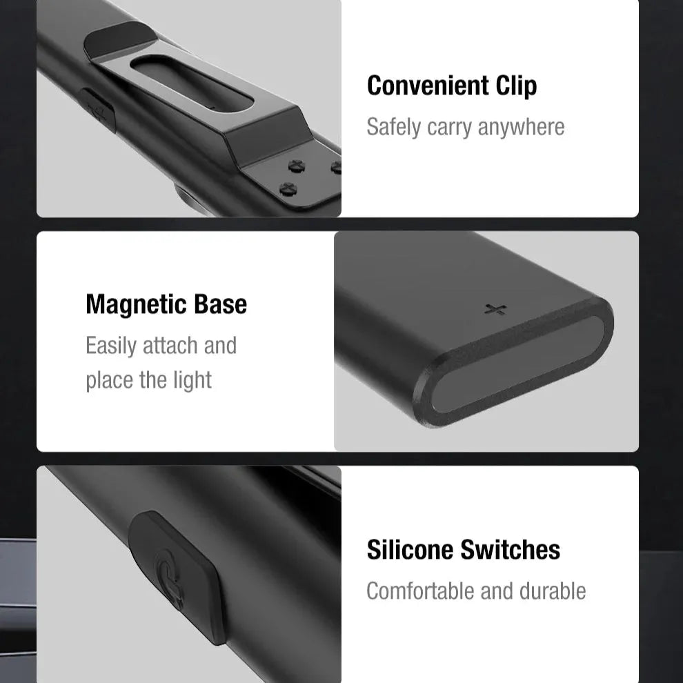 Klarus - E5 Svart - Oppladbar Tur og Lommelykt - 470 Lumen - Game-On.no