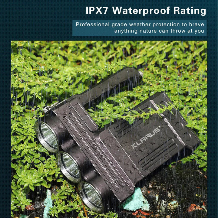 Klarus - RS80GT - Kraftigste Lommelykt med Hele 10,000 Lumen - Game-On.no