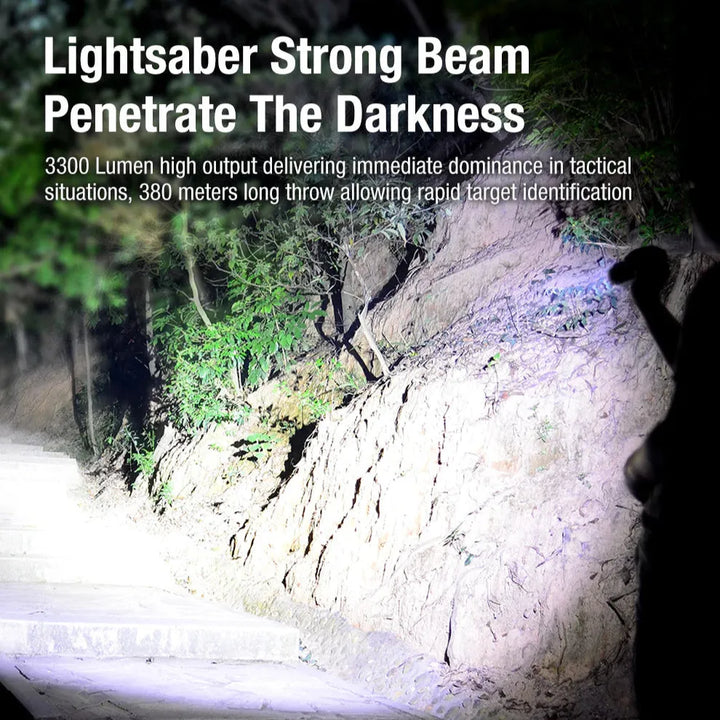 Klarus - XT11GT Pro V3.0 - Kompakt Taktisk Lommelykt - 3300 Lumen - Game-On.no