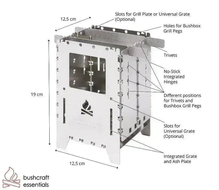 Kvistbrenner - Bushbox XL Turovn Pakkesett - Game-On.no