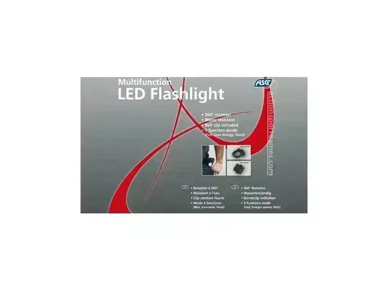 LED Lykt 3W - Multifunksjon - Game-On.no