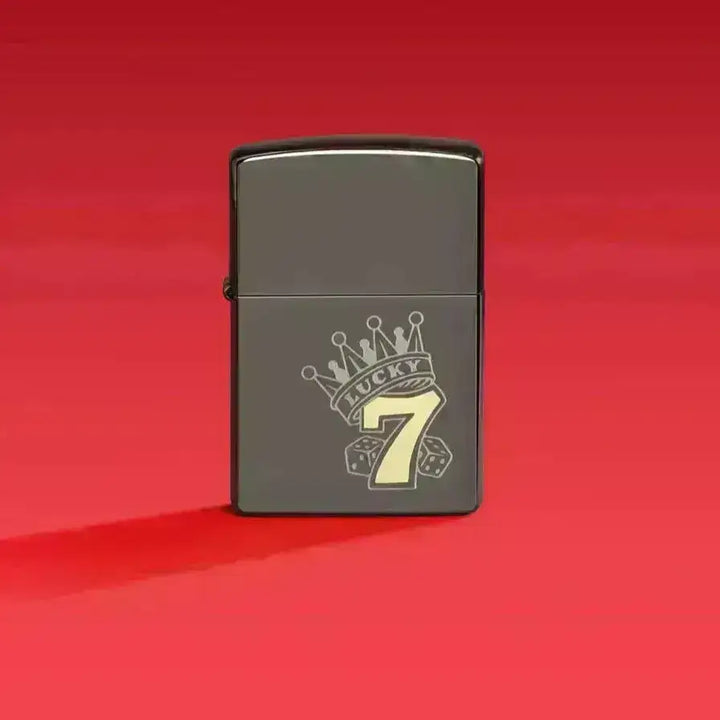 Lucky 7 Motiv - Lighter - Game-On.no