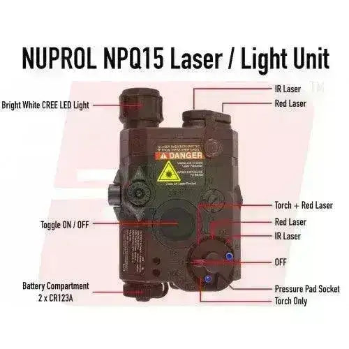 Nuprol - NPQ15 Laser/Lys - Game-On.no
