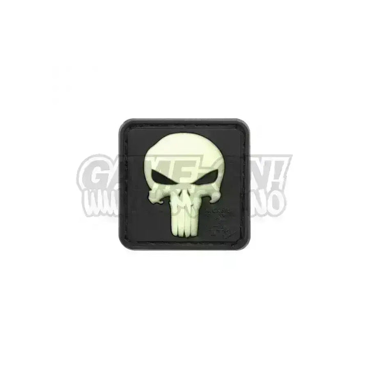 Punisher Patch - Lyser i Mørket - Game-On.no
