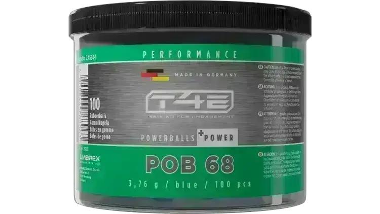 T4E Performance POB Gummikuler - 0.68CAL - Game-On.no