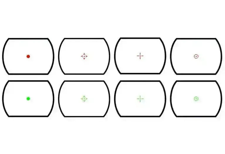 THETA - Spider Punktsikte - Rød/Grønn Retikkel - Game-On.no