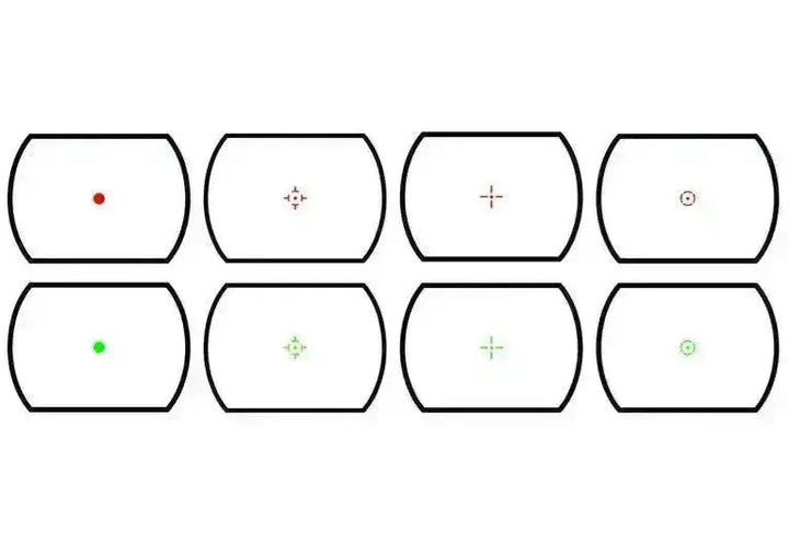 THETA - Spider Punktsikte - Rød/Grønn Retikkel - Game-On.no