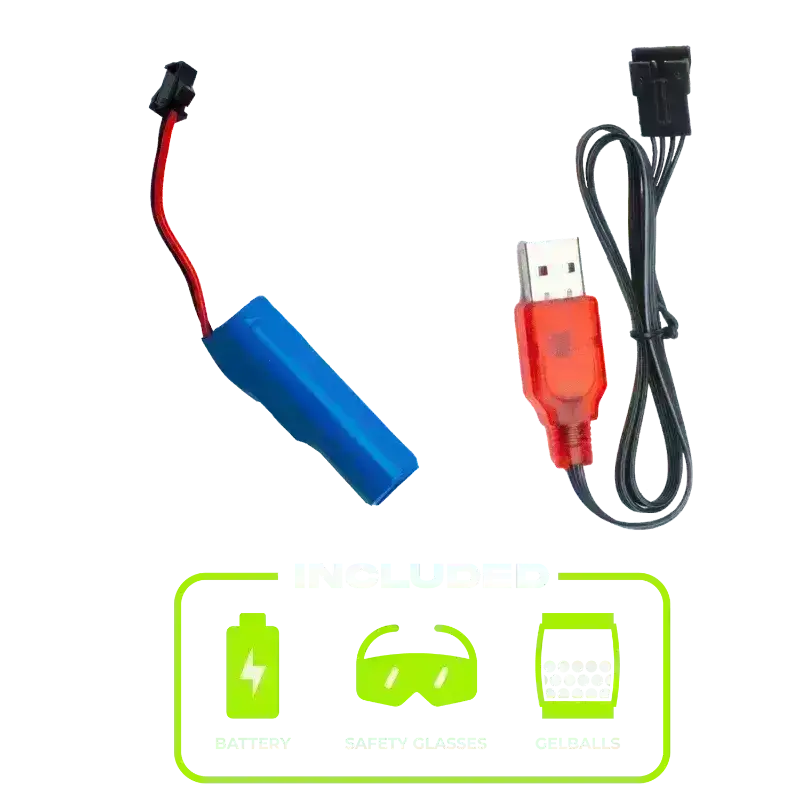 Water Blasterz - Gatling Xtreme - Elektrisk Vanngevær - Game-On.no