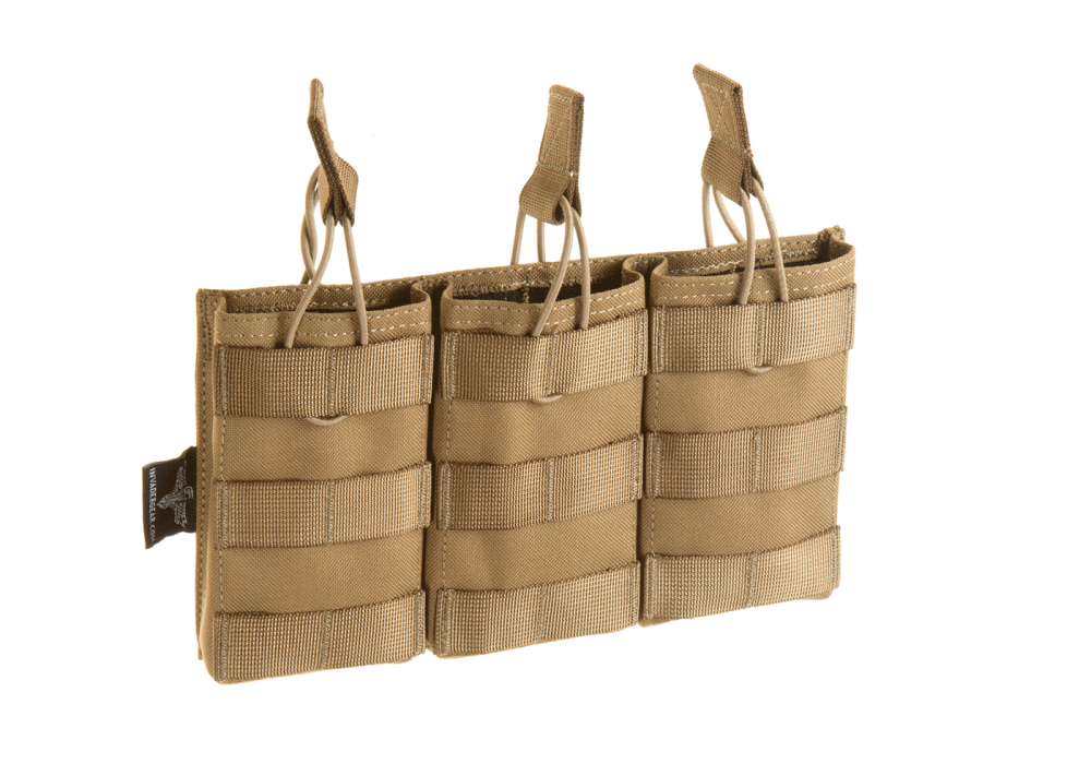 Trippel 5.56 M4/M16 Magasinlomme - Åpen type - Coyote