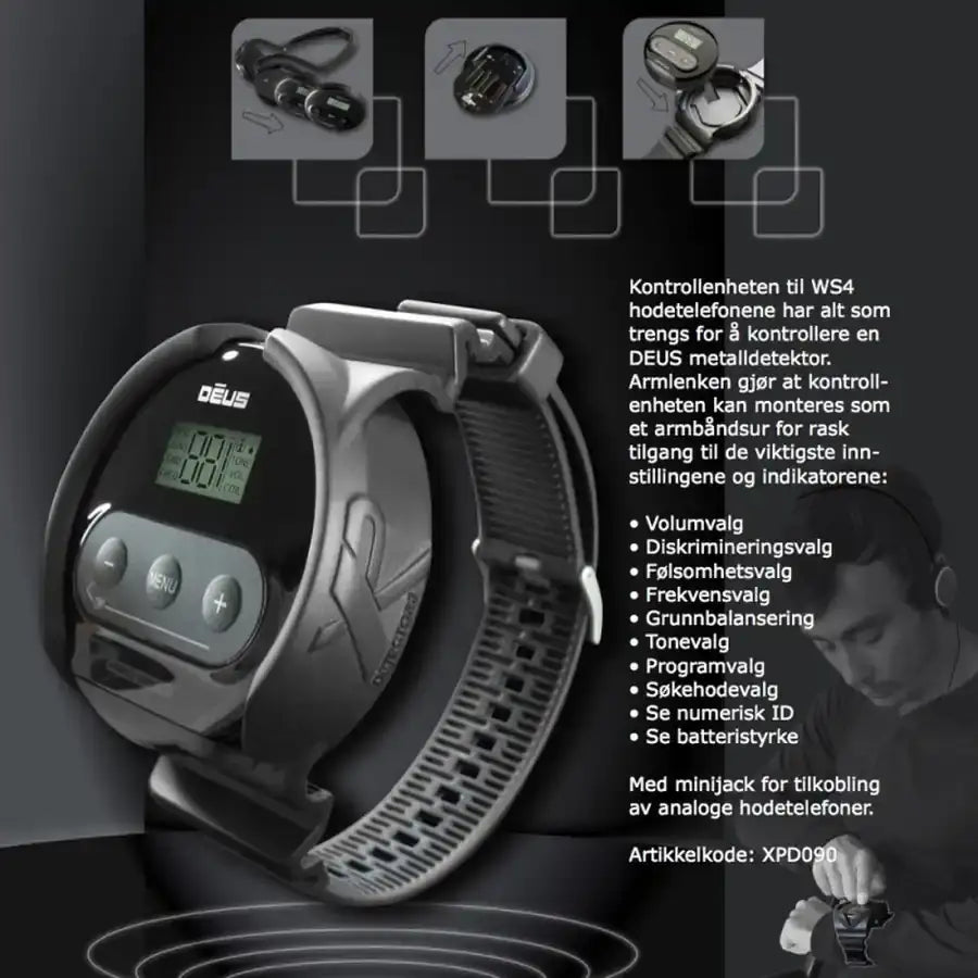 XP - Armlenke til WS4/WS6 Kontrollenhet - DEUS & DEUS II - Game-On.no