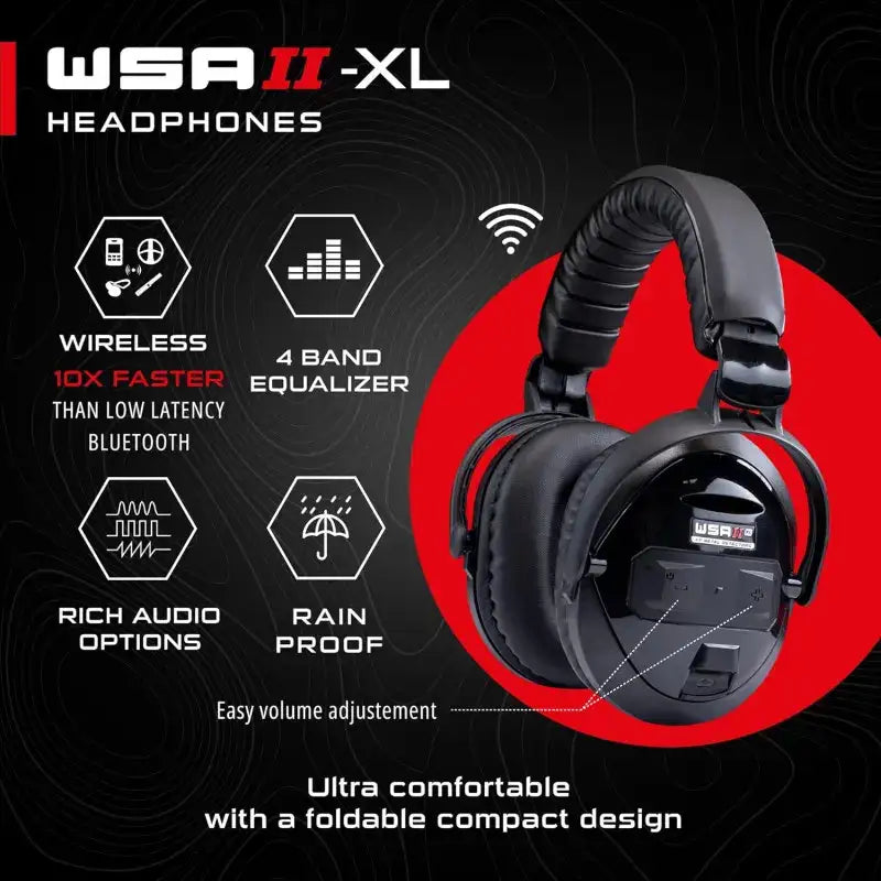XP - WSA II -XL Trådløse Hodetelefoner til DEUS II - Game-On.no