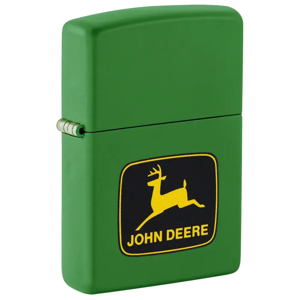 Zippo - John Deer Motiv - Moss Green Lighter - Game-On.no