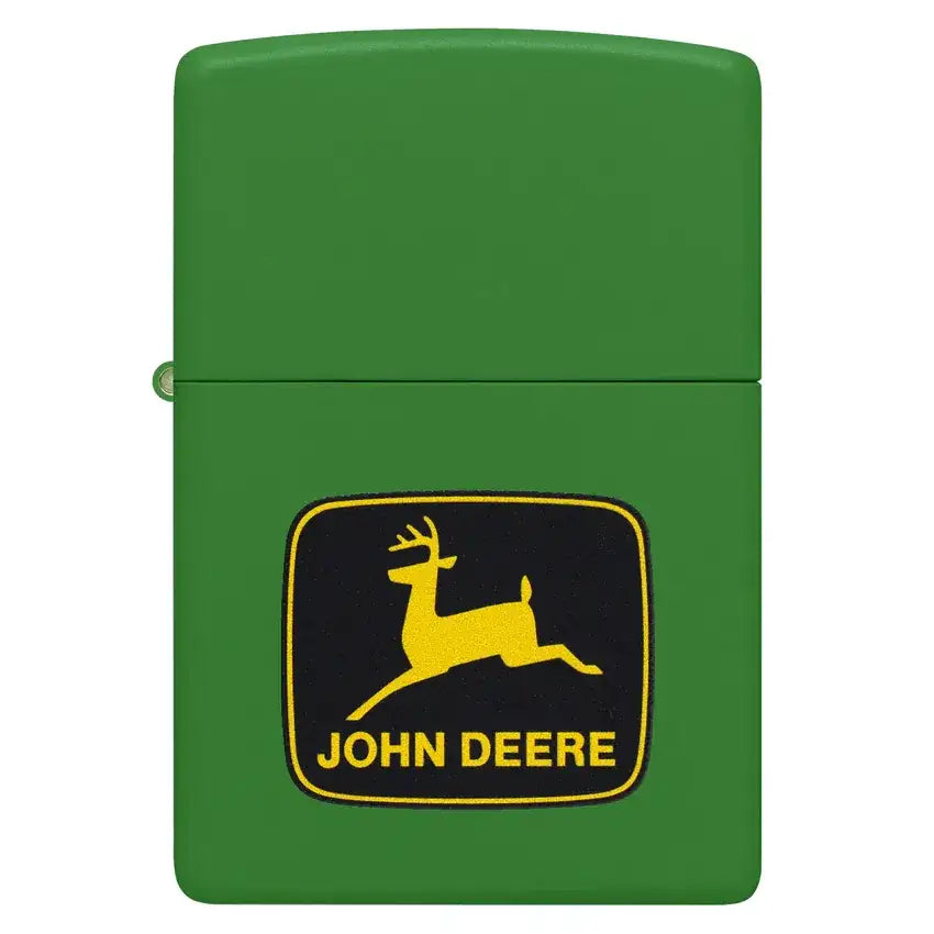 Zippo - John Deer Motiv - Moss Green Lighter - Game-On.no