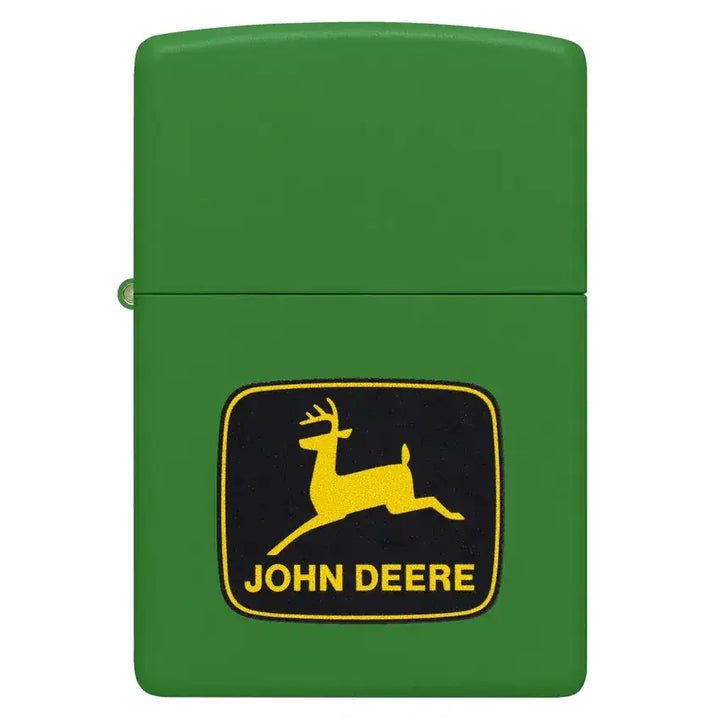 Zippo - John Deer Motiv - Moss Green Lighter - Game-On.no