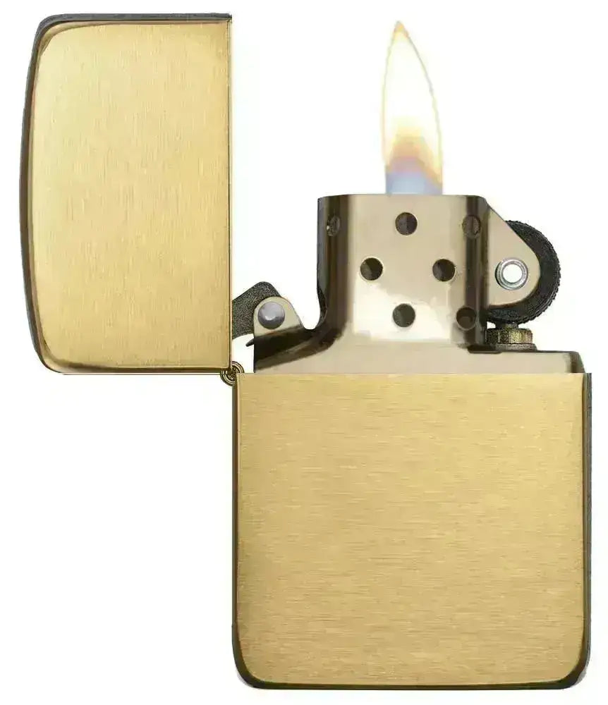Zippo Lighter - 1941 Replica - Messing - Game-On.no