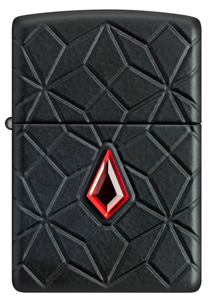 Zippo Lighter - 360 Armor® Red Crystal Design - Game-On.no
