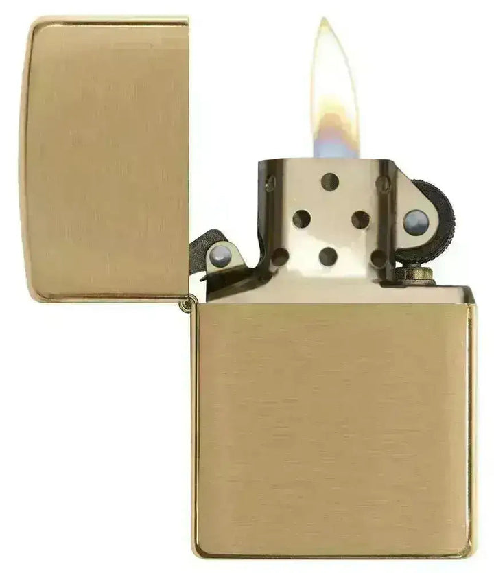 Zippo Lighter - Armor Børstet Messing - Game-On.no