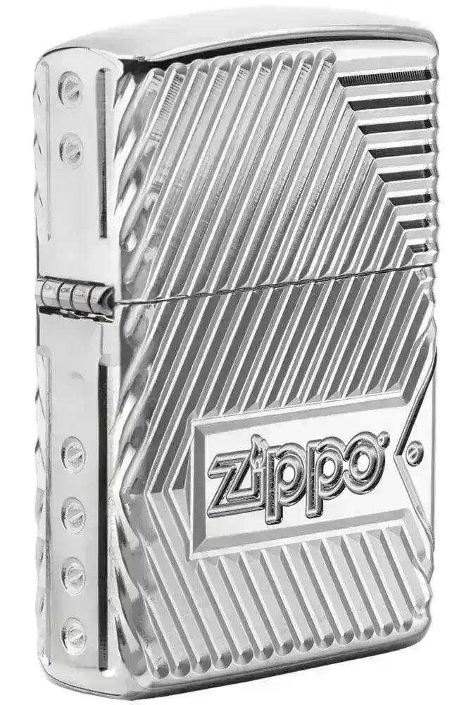 Zippo Lighter - Bolt Design - Armor 360 Degree Limited - Game-On.no