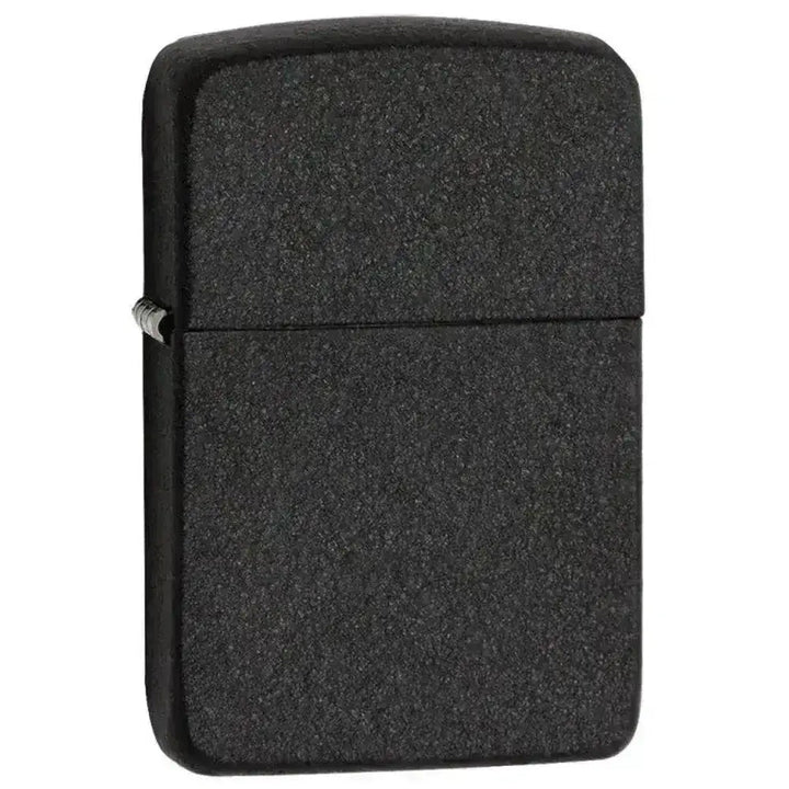 Zippo Lighter - Classic Black Crackle - Game-On.no