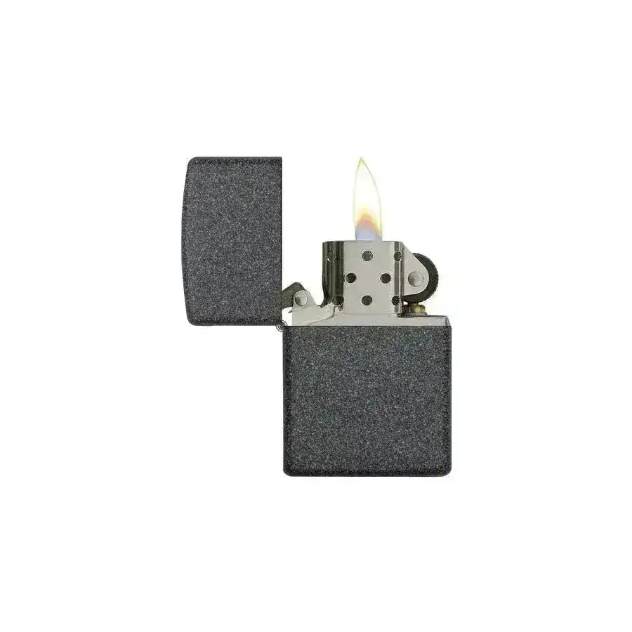 Zippo Lighter - Classic Iron Stone - Game-On.no