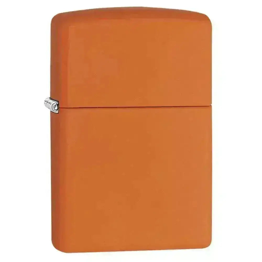Zippo Lighter - Classic Matte Orange - Game-On.no