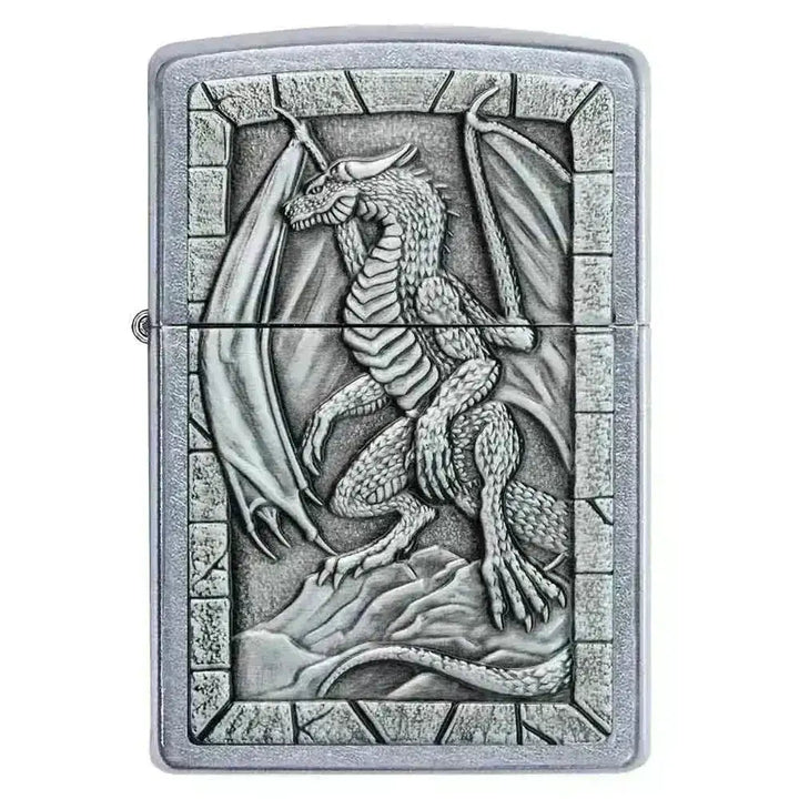 Zippo Lighter - Drage 2 Emblem - Game-On.no