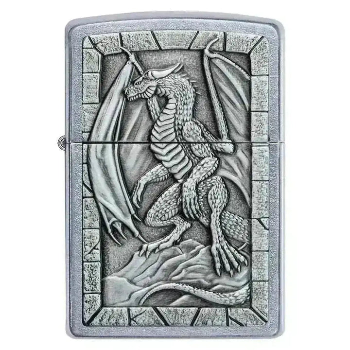 Zippo Lighter - Drage 2 Emblem - Game-On.no
