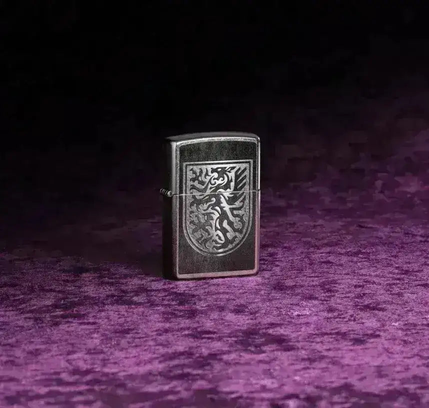 Zippo Lighter - Drage Våpenskjold - Game-On.no