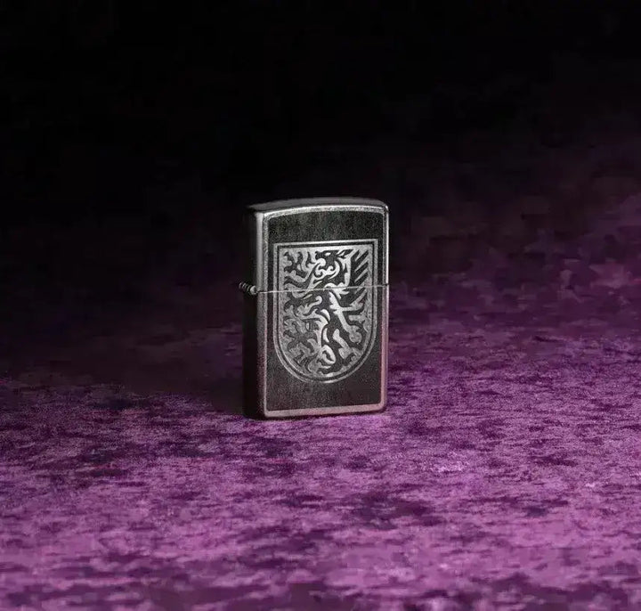 Zippo Lighter - Drage Våpenskjold - Game-On.no