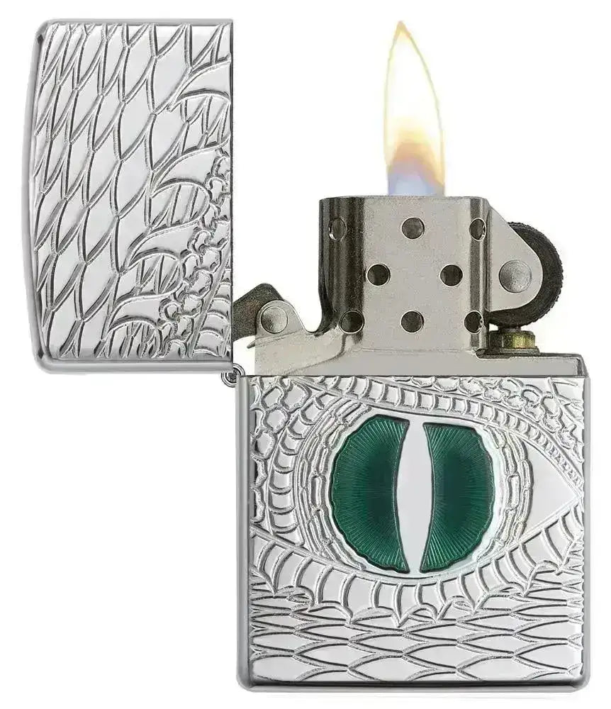 Zippo Lighter - Dragon Eye - Game-On.no