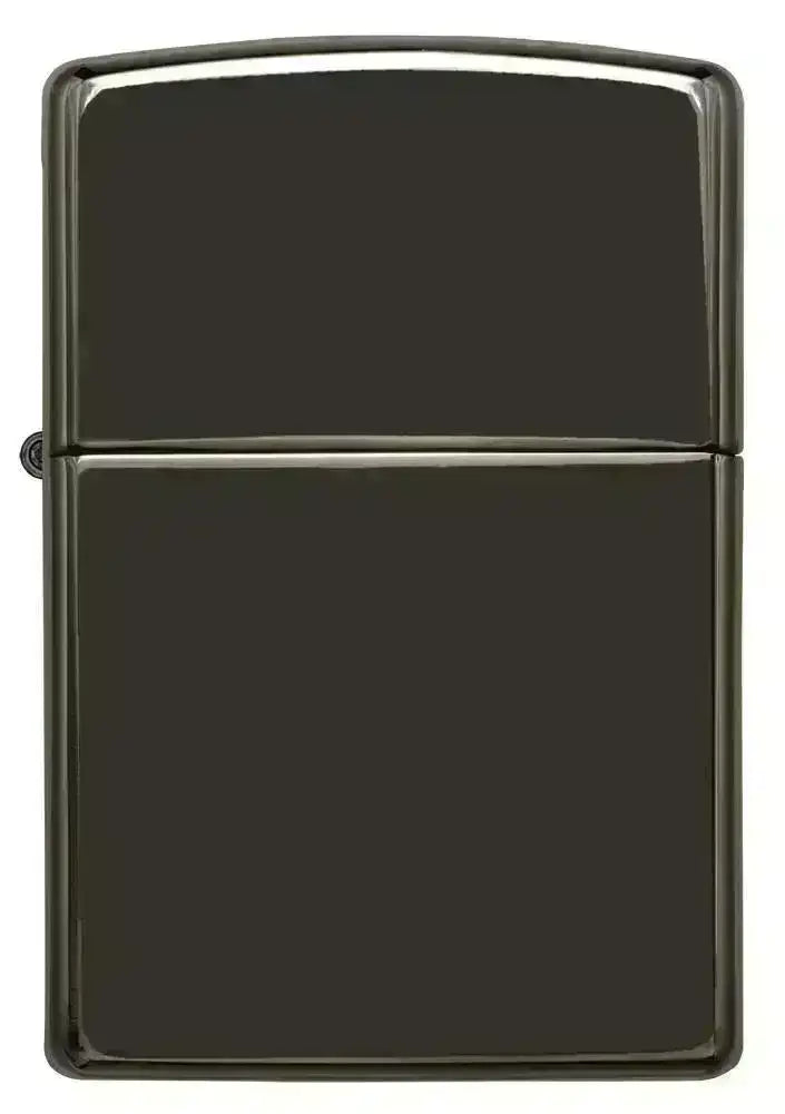 Zippo Lighter - Ebony High Polish Black - Game-On.no