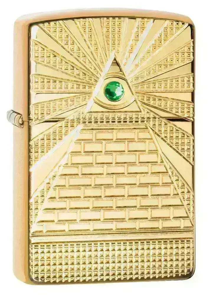 Zippo Lighter - Eye of Providence Design - Game-On.no