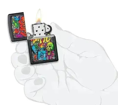 Zippo Lighter - Gatekunst Design - Game-On.no