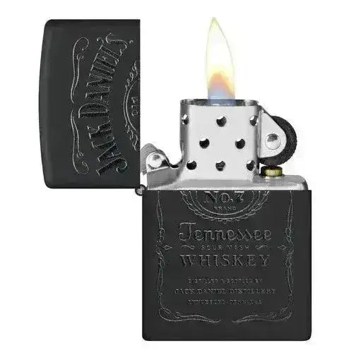 Zippo Lighter - Jack Daniels Gavesett med Holder - Game-On.no