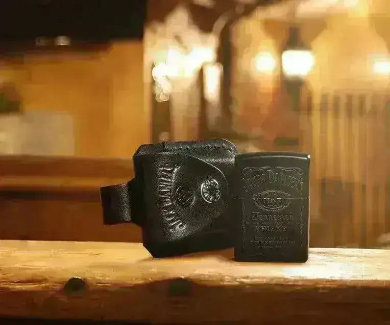 Zippo Lighter - Jack Daniels Gavesett med Holder - Game-On.no