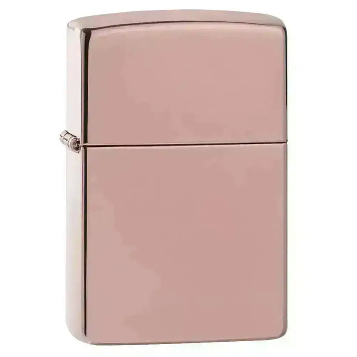 Zippo lighter - Klassisk Høypolert Rose Gold - Game-On.no