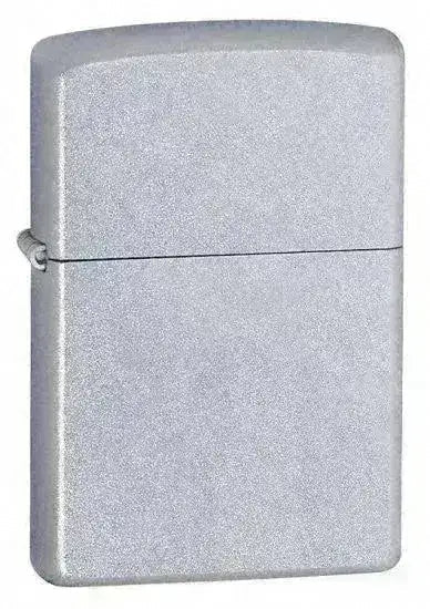 Zippo Lighter - Klassisk Satin Chrome - Game-On.no