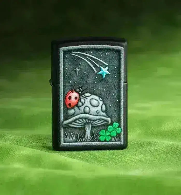 Zippo Lighter - Ladybug Design - Game-On.no