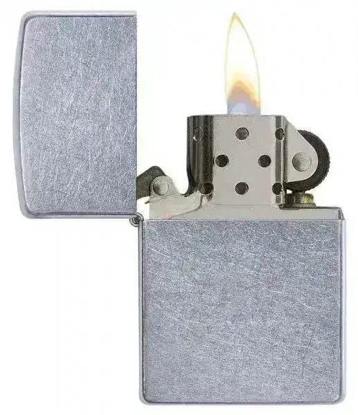 Zippo Lighter - Regular Street Chrome - Game-On.no